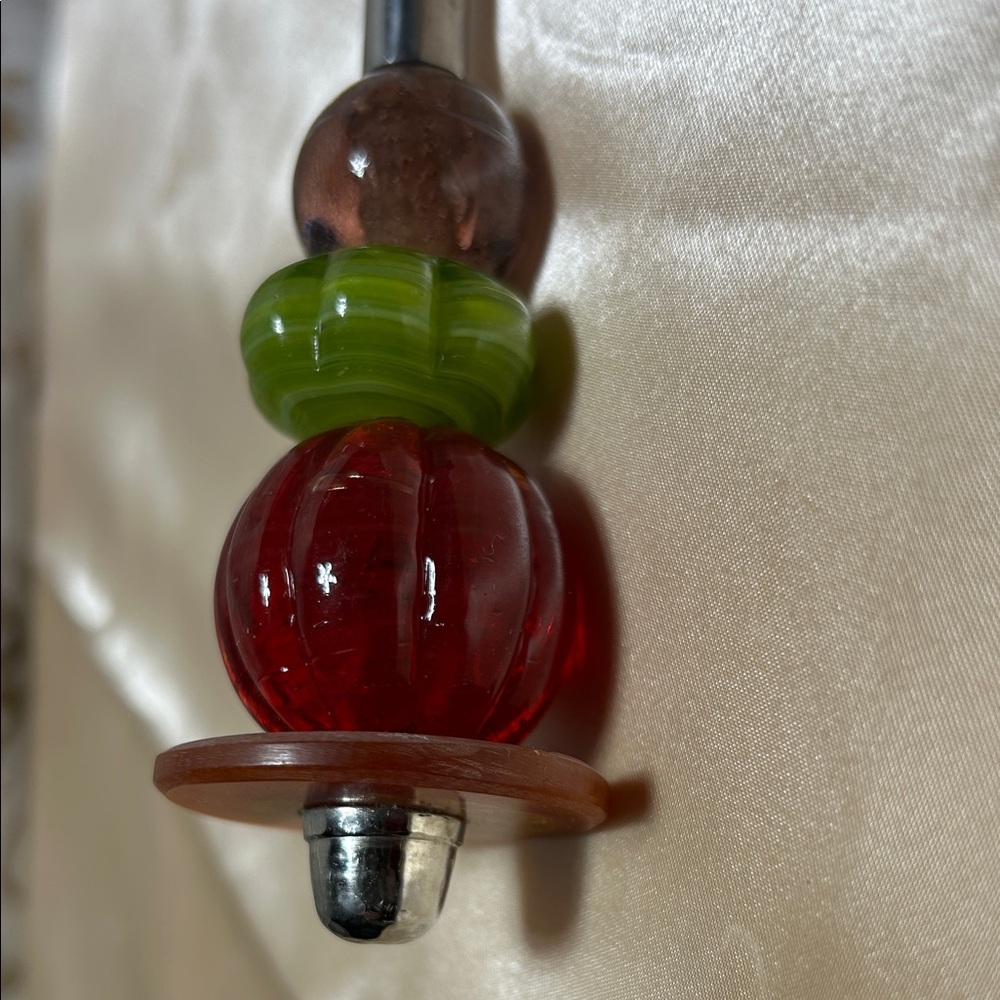 Colorful Beaded Cheese Spreader - Picture 10 of 11